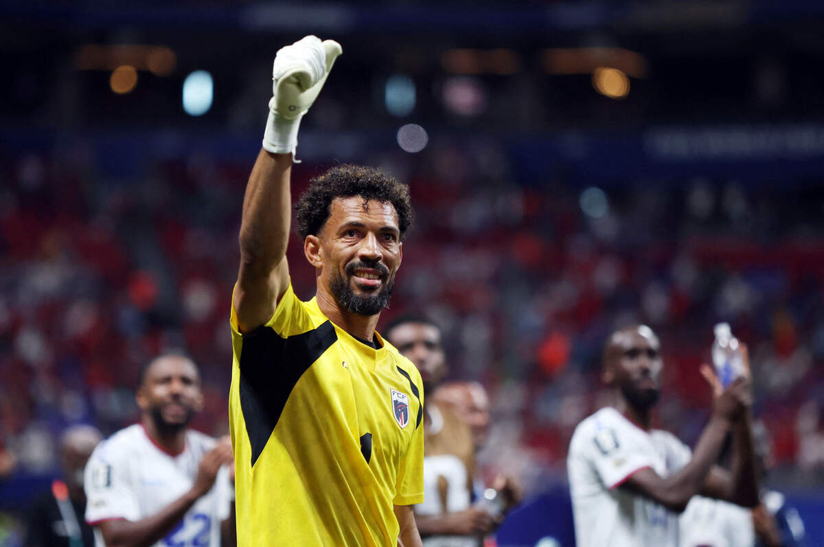 Vozinha, el veterano portero de Cabo Verde, celebra tras el partido ante España en donde lograron un empate 0-0 ante uno de los favoritos de la Copa Mundial FIFA 2026, el lunes 15 de junio de 2026, en Atlanta, Georgia.