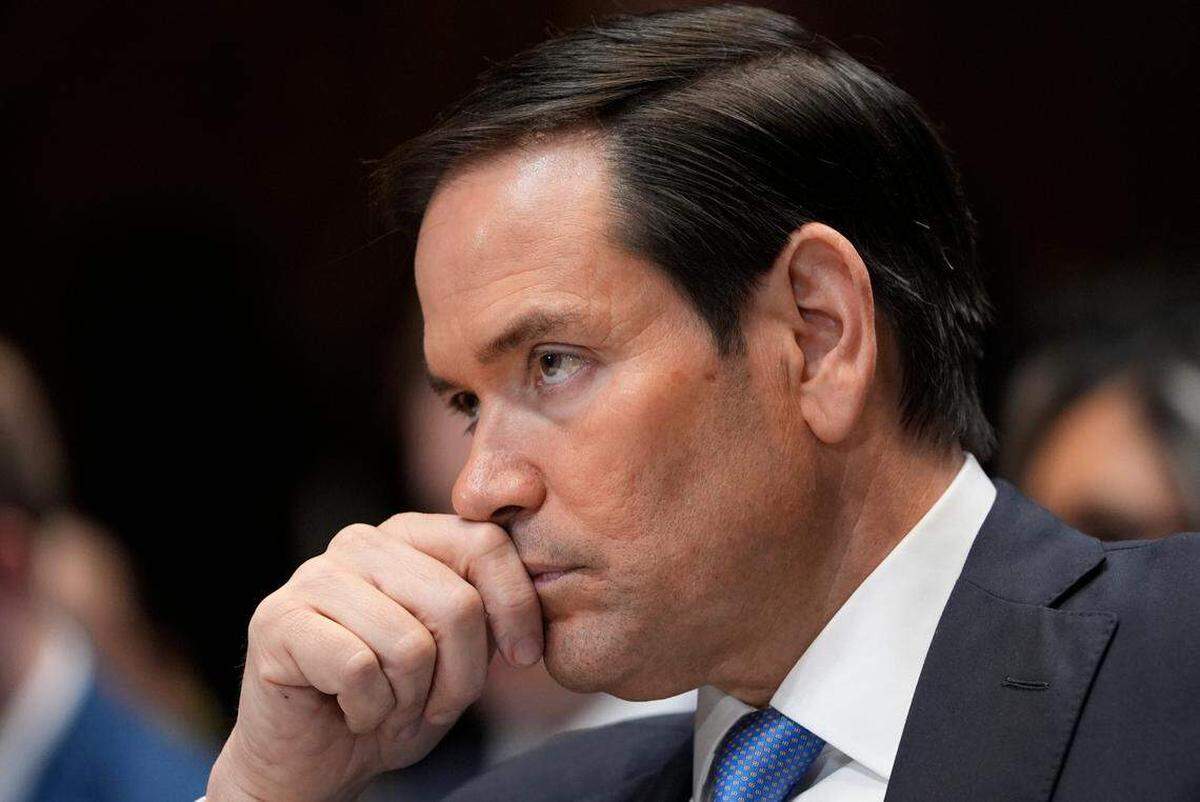El secretario de Estado, Marco Rubio, testifica ante el Comité de Asignaciones del Senado, Subcomité de Estado, Operaciones Extranjeras y Programas Relacionados, para examinar las estimaciones presupuestarias propuestas para el año fiscal 2026 del Departamento de Estado en Washington, D.C., el 20 de mayo de 2025.