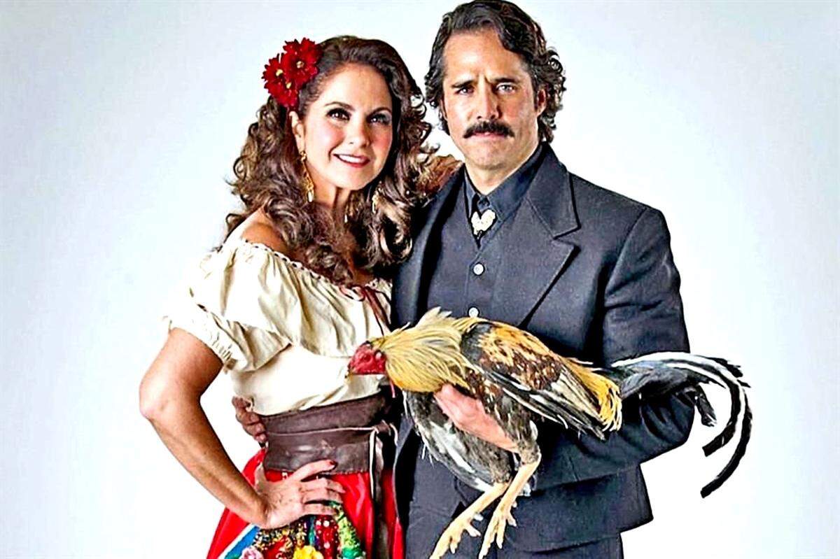 Lucero y José Ron.