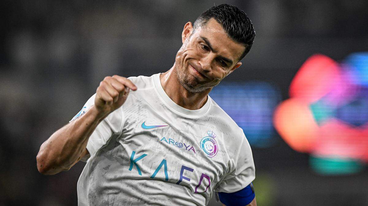 Foto de archivo. Cristiano Ronaldo ha recibido duras críticas tras haber realizado un gesto obsceno luego del partido que Al Nassr, su club en la liga de Arabia Saudí, le ganó el domingo 3-2 a Al Shabab.