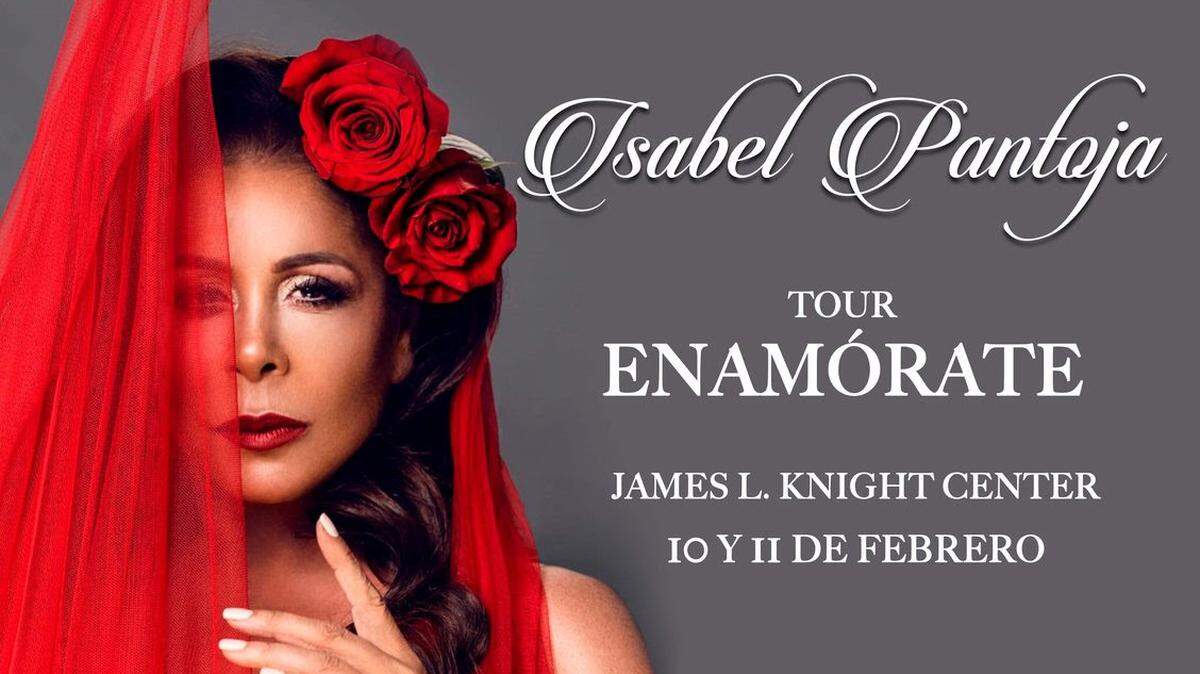 Isabel Pantoja en el James L. Knight Center.