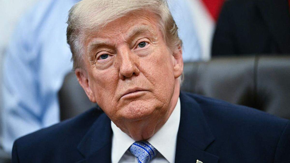 US President Donald Trump speaks during an announcement with Environmental Protection Agency (EPA) Administrator Lee Zeldin in the Oval Office of the White House in Washington, DC on May 21, 2026. (Photo by Kent NISHIMURA / AFP via Getty Images)
