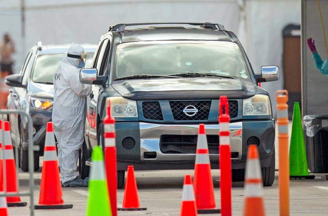 Hard Rock Stadium’s free COVID-19 drive-thru testing site in Miami Gardens will be closing early Friday for maintenance, officials say.