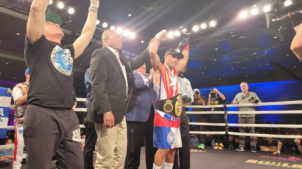 Foto de archivo. Orestes Velázquez formará parte de la velada del 25 de marzo que estará protagonizada por David Benavídez y Caleb Plant y llegará a todo el mundo por la vía del Pago Por Ver de Showtime, cuando enfrente al argentino Marcelino López.