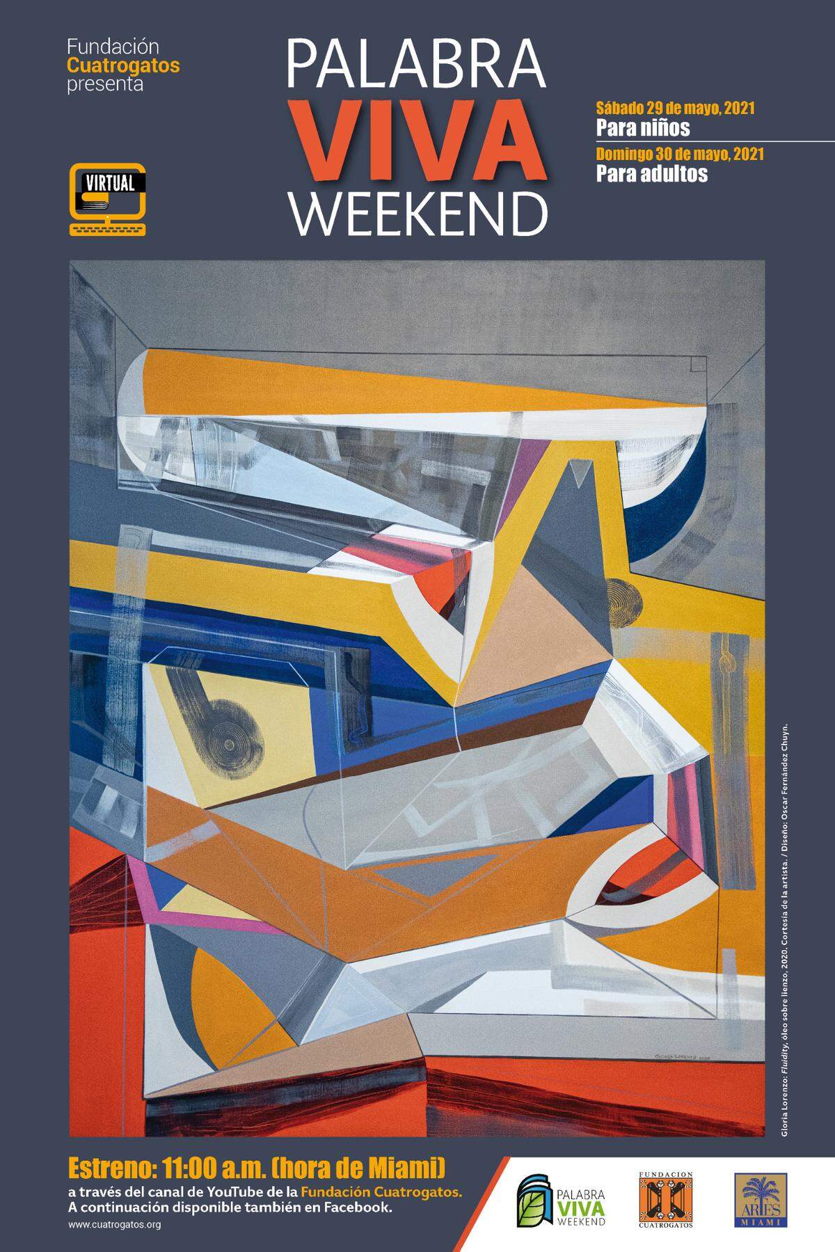 Cartel de Palabra Viva Weekend 2021