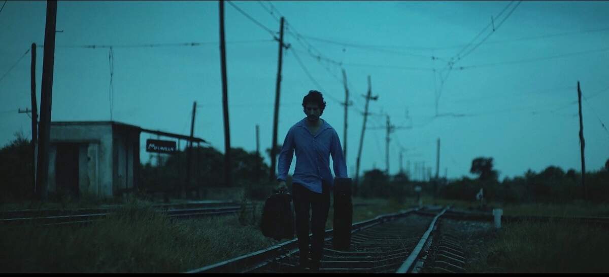 Una escena del cortometraje de ficción “Alberto” (2018), ópera prima del fotógrafo Raúl Prado.