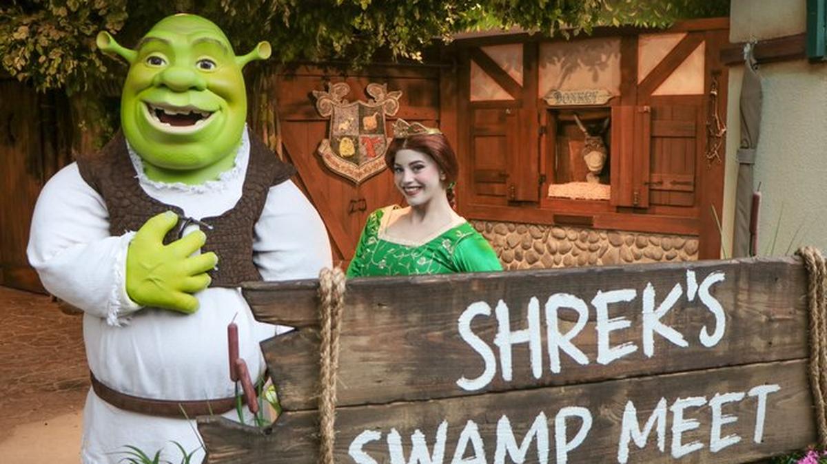Universal Orlando Resort anunció que los visitantes pueden encontrar a los populares personajes Shrek y Donkey en el área KidZone del parque temático.