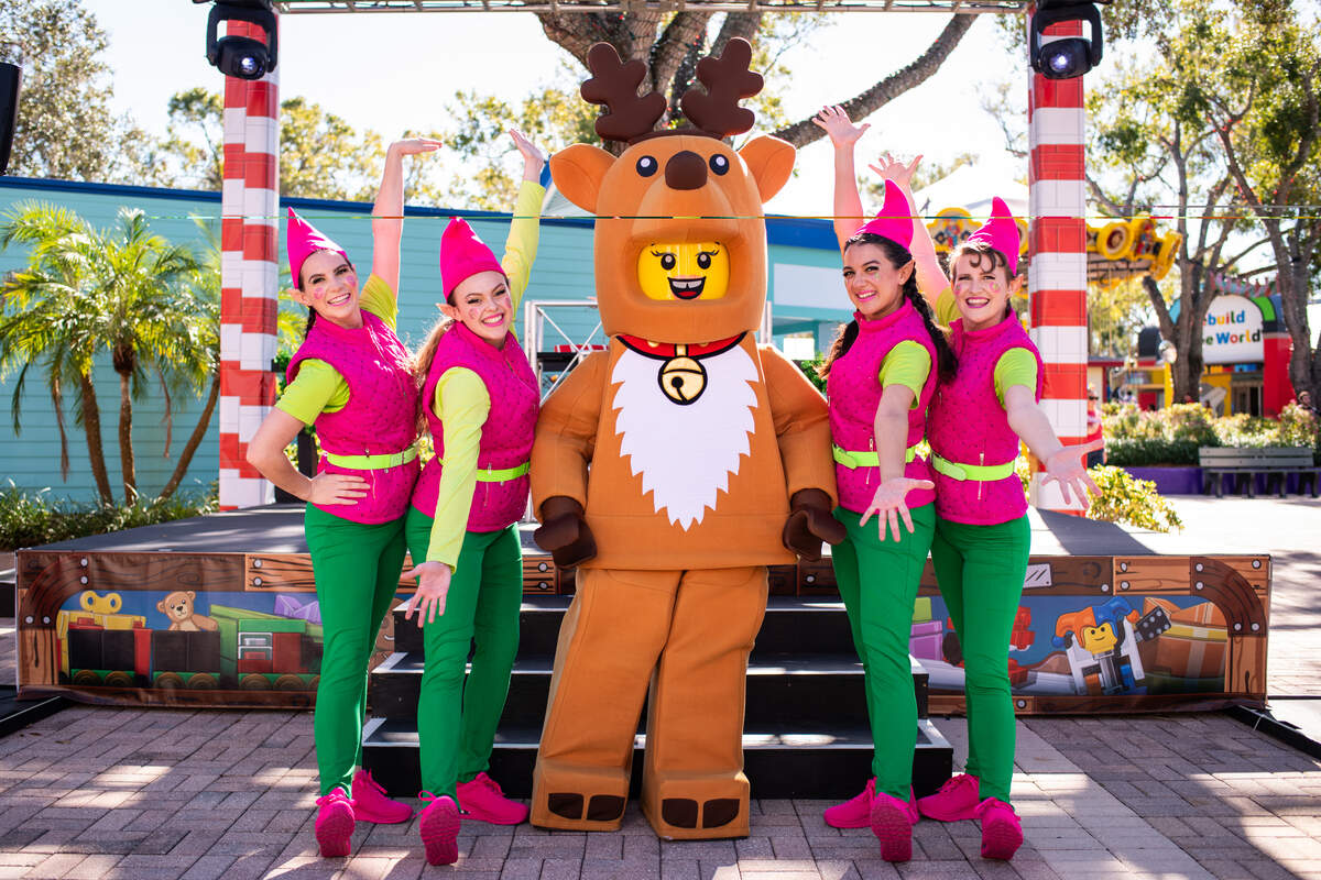 Fiestas de Navidad en Legoland en Winter Haven, Florida