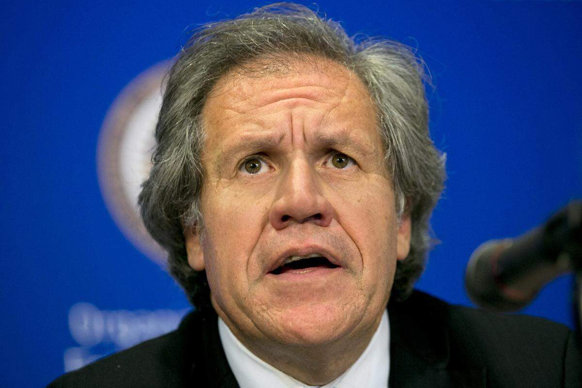 OAS General Secretary Luis Almagro has been at the helm of the organization since 2015.