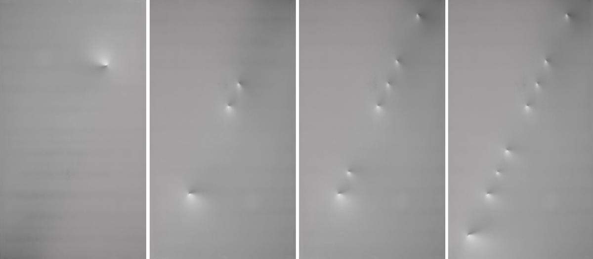 ‘5vaAB018’, 2018, de Magdalena Fernández (Venezuela). Serie Video apuntes (Video Note Series), Video: 49”. Edición: Carlo Grata.