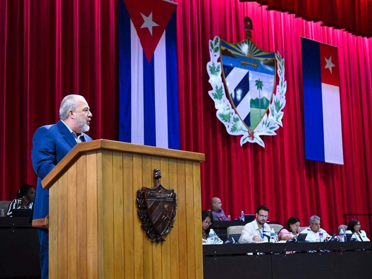 El primer ministro cubano, Manuel Marrero