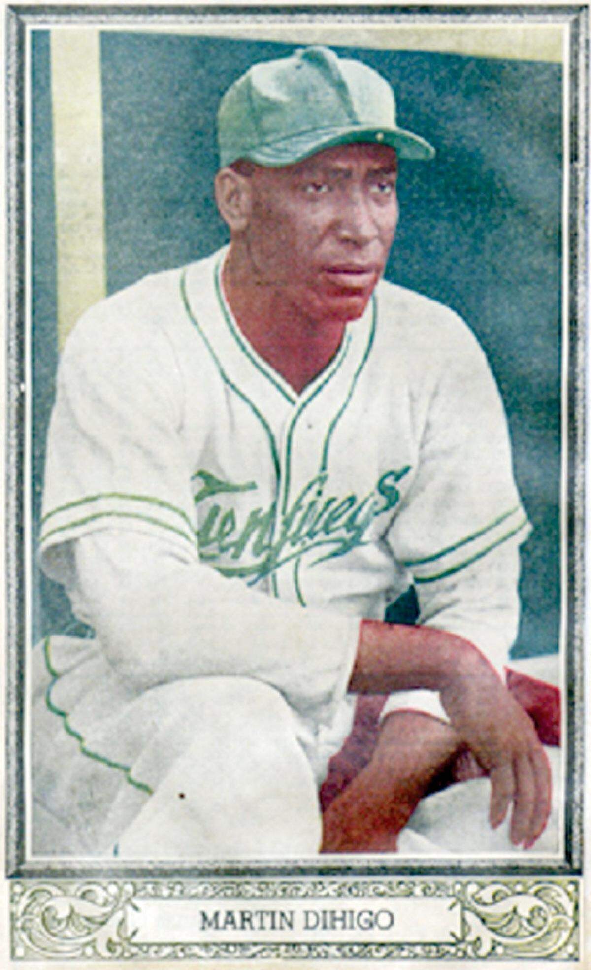 Martín Dihigo bateó .308 en las Ligas Negras con 309 remolques, 47 estafas, embasamiento de .389 y OPS de 918. Su War Jugador fue de 22.7. También brilló como serpentinero.