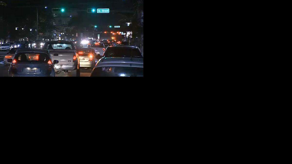 Alton Road es una de las arterias más transitadas en Miami Beach. Cortesía WSVN
