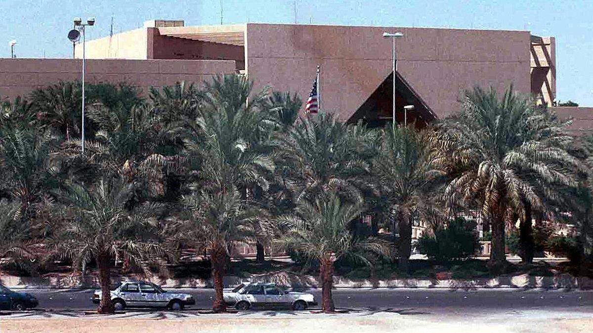 Foto de archivo de la embajada de Estados Unidos en Riad, Arabia Saudí.