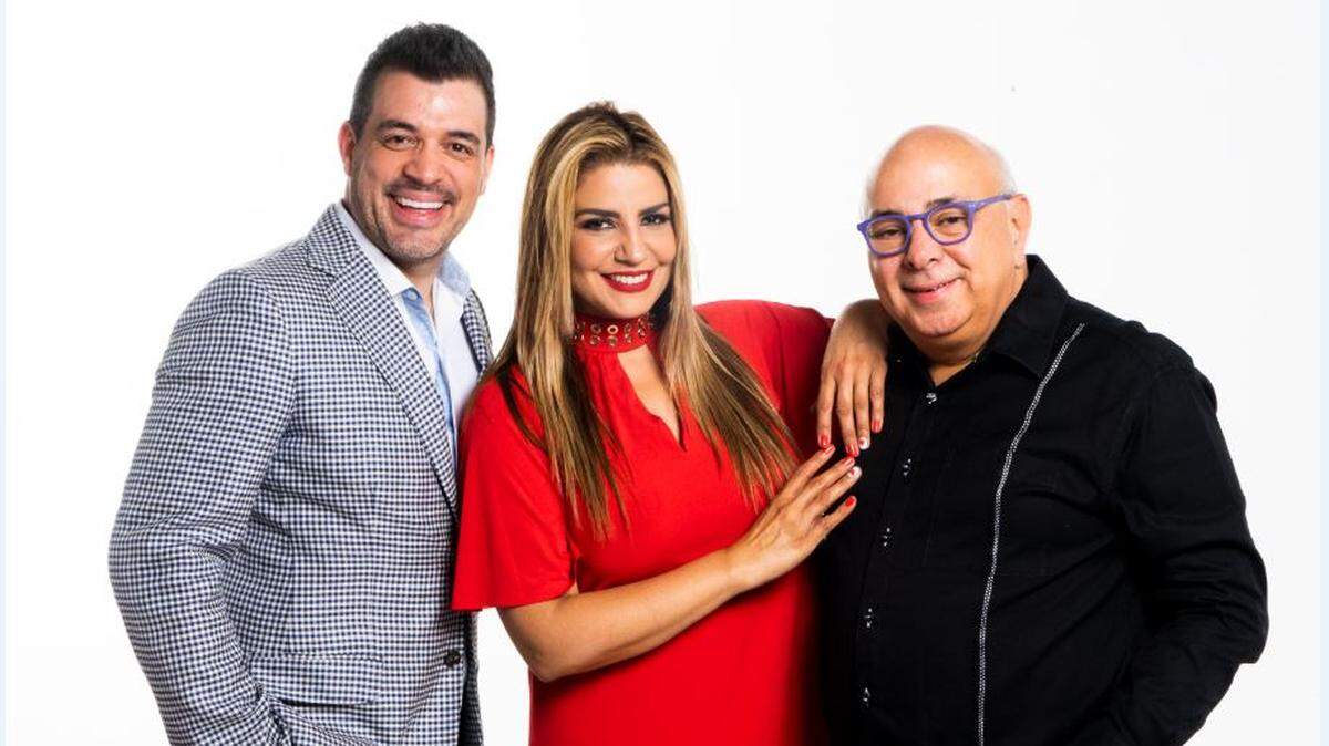 ‘En la vida hay amores’ cuenta con las actuaciones de Lena Burke, Rafael “Pollo’ Brito (izq.) y el periodista y escritor César Miguel Rondón.