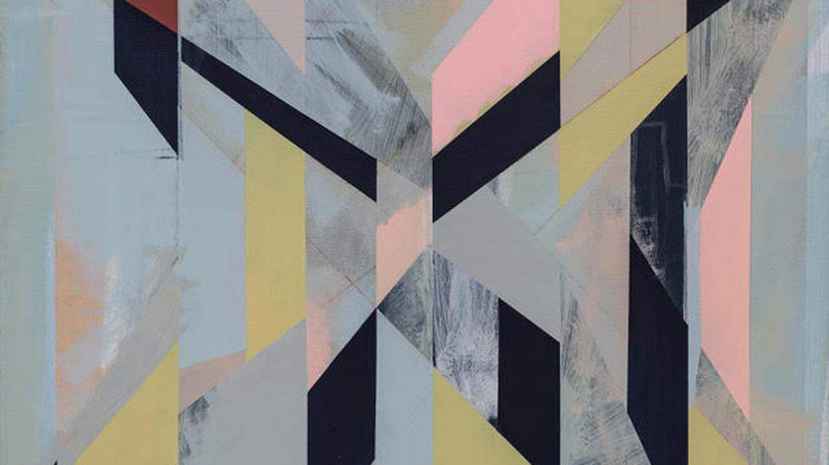 'Blike (A 2999c)', 2016, de Jaime Gili. Acrílico sobre lino, 60 x 80 cm.