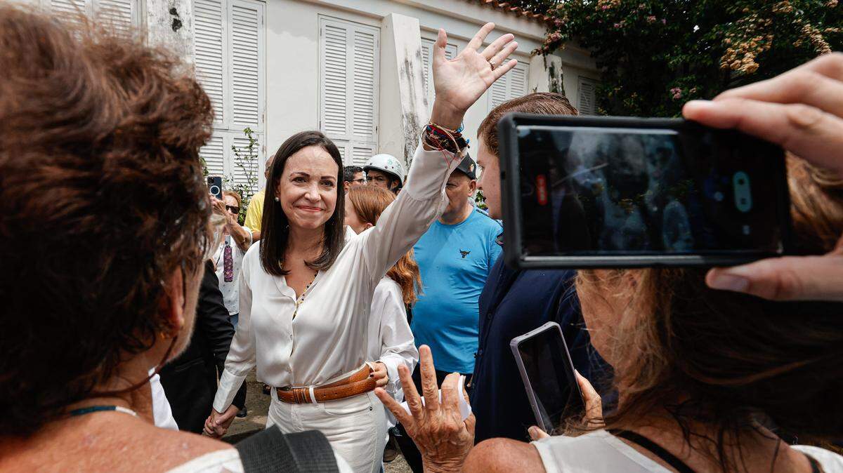 Venezuelan opposition candidate María Corina Machado