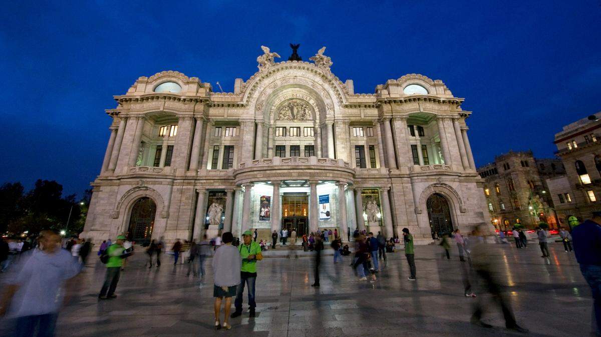 Palacio de Bellas Artes.