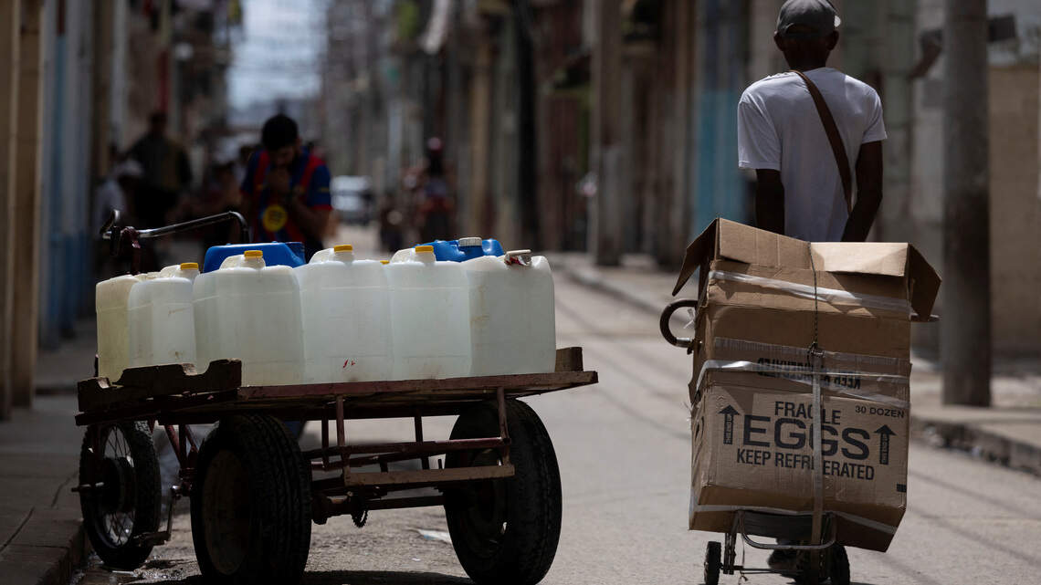 Problemas con el servicio de agua impactan a 2,7 millones de personas en Cuba