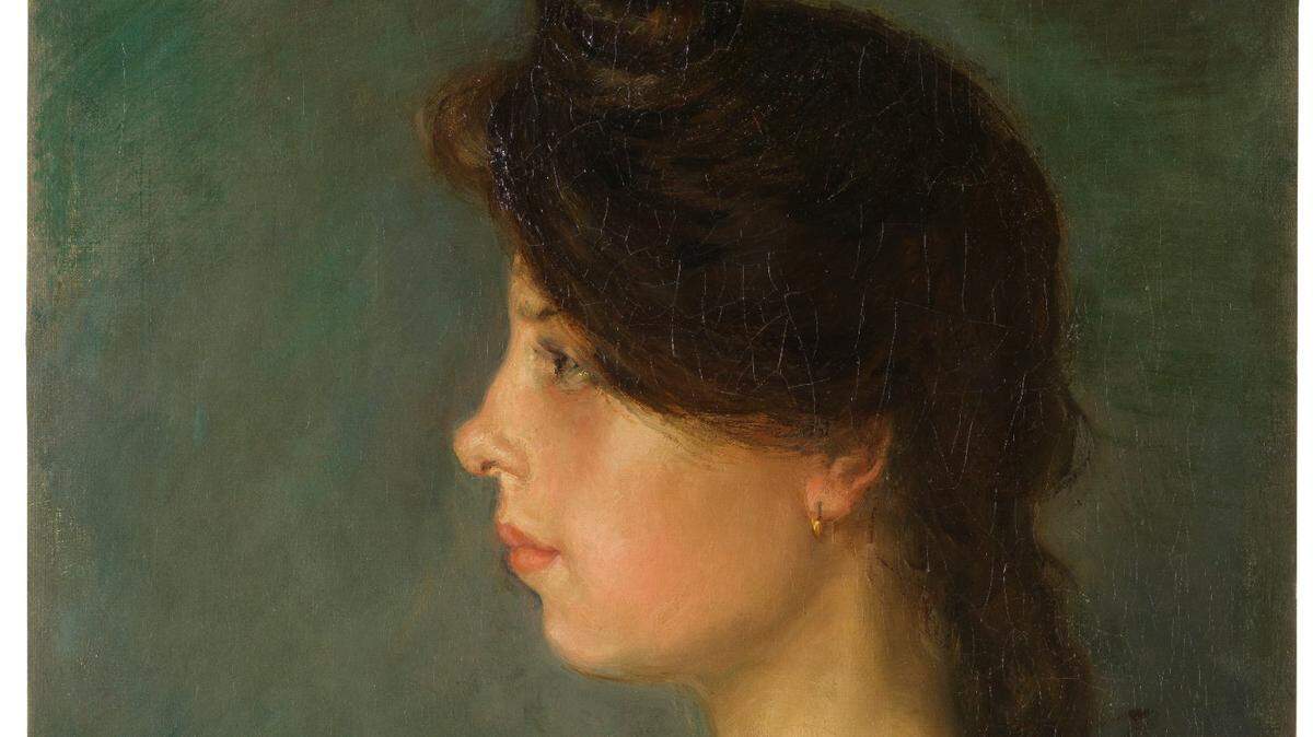 Autorretrato Aurelia Navarro Moreno 1906.