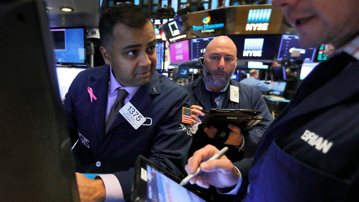 Agentes en la Bolsa de Nueva York el 8 de noviembre del 2018.