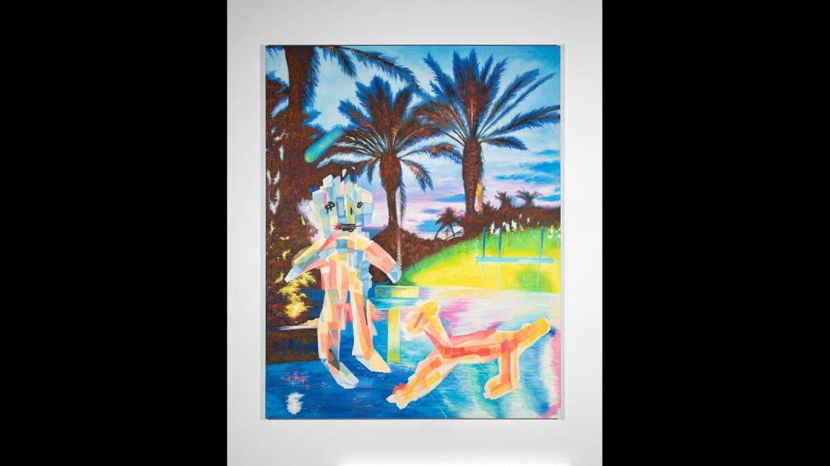Exhibición “Joven Twitchy”, de Harmony Korine, en Jeffrey Deitch Gallery, en Design District Miami