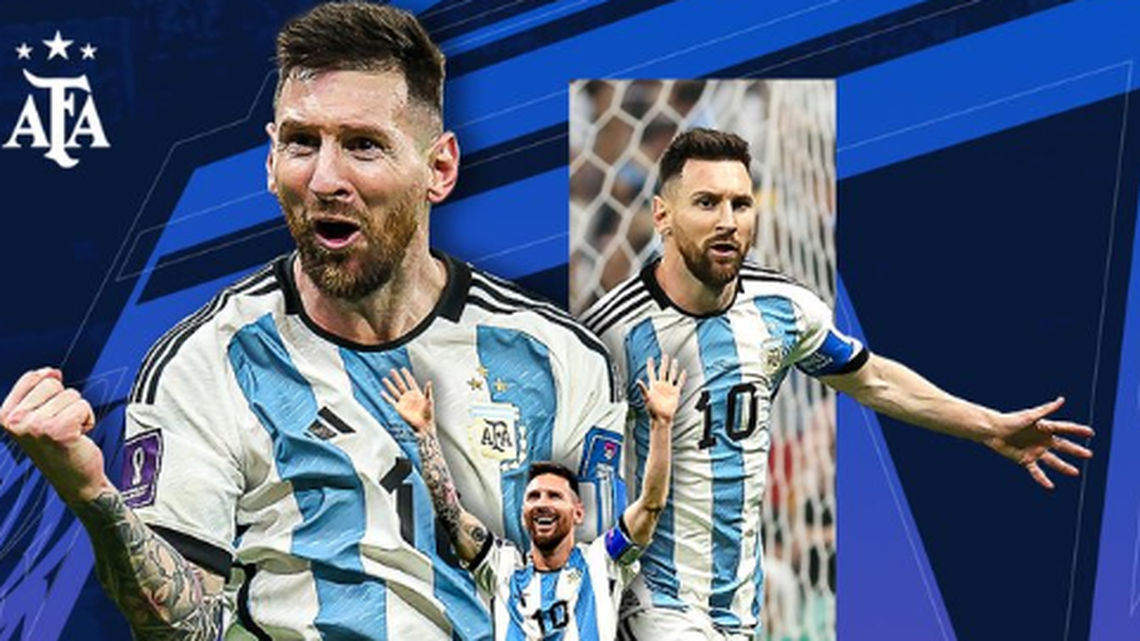 El astro Lionel Messi superó la marca de los 100 tantos con la selección de Argentina, al lograr un hat-trick el martes, en la goleada 7-0 ante Curazao en un amistoso que formó parte de las celebraciones por la conquista del Mundial en Qatar hace tres meses.