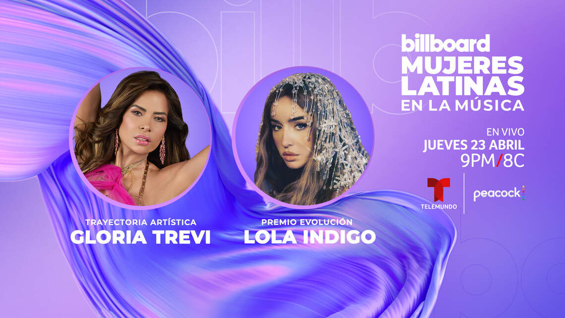 Gloria Trevi y Lola Indigo entre las homenajeadas por Billboard