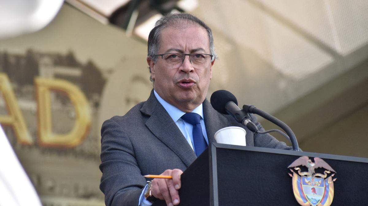 Foto de archivo del presidente Gustavo Petro. El gobierno del presidente de Colombia anunció este jueves que recibirá a niños palestinos heridos en la Franja de Gaza y les brindará atención médica.