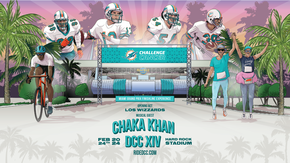 El DCC XIV rendirá homenaje a los inmortales de los Dolphins: Jason Taylor, Dan Marino, Zach Thomas y Larry Csonka.