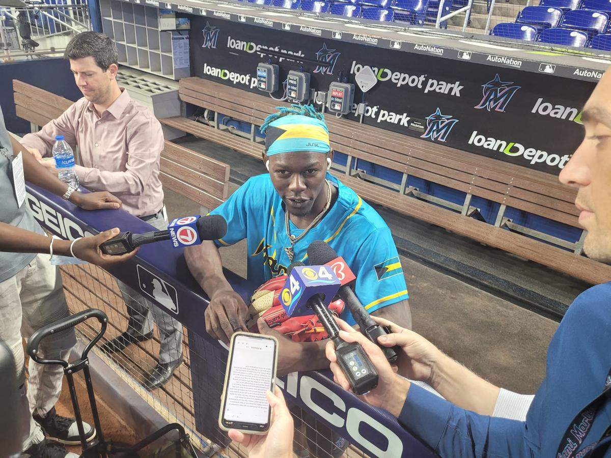 El jugador de los Marlins Jazz Chisholm lidera la votación para los segunda base en el conteo inicial para el Juego de las Estrellas del 2022, lo que significa que los aficionados de todo el país han tomado nota de su presencia.