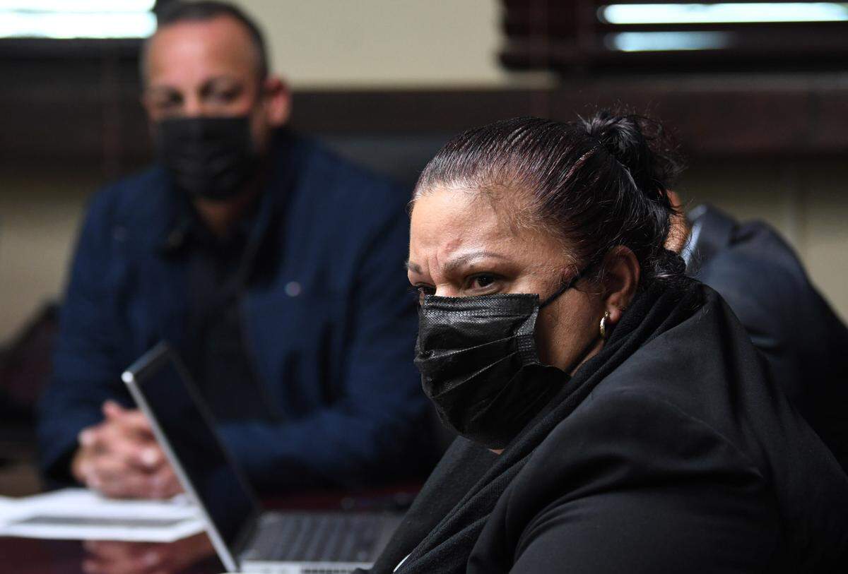 ENTREVISTA AL COMISIONADO DEL NEGOCIADO DE LA POLICIA DE PUERTO RICO, CORONEL ANTONIO LOPEZ. EN LA FOTO, SARGENTO IVETTE RIVERAVELAZQUEZ, ADSCRITA A LA UNIDAD DE VIOLENCIA DE GENERO Y FUE DIRECTORA DEL CENTRO DE OPERACIONES Y PROCESAMIENTO DE ORDENES DE PROTECCION (COPOP). MIERCOLES, 11 DE MAYO DE 2022 FOTO/ANA MARIA ABRUA REYES