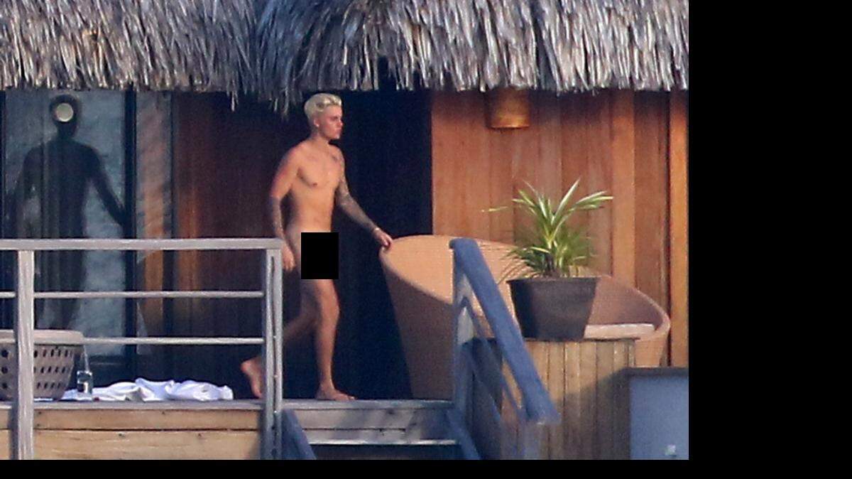 Justin Bieber en Bora Bora