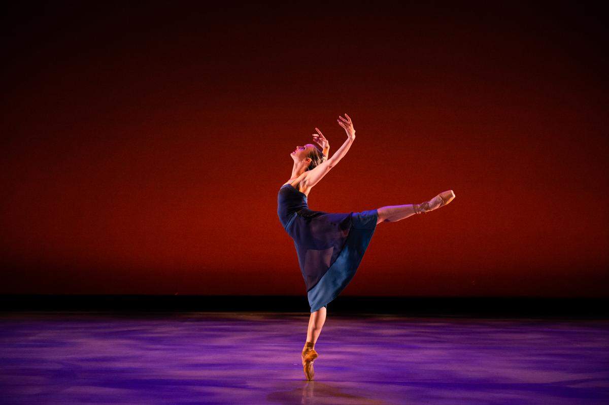 Skyler Lubin en “Umoja”, coreografía de Tiler Peck.