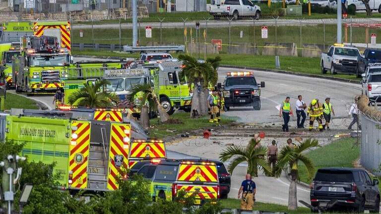 Identifican a las cinco víctimas del accidente aéreo en Miami