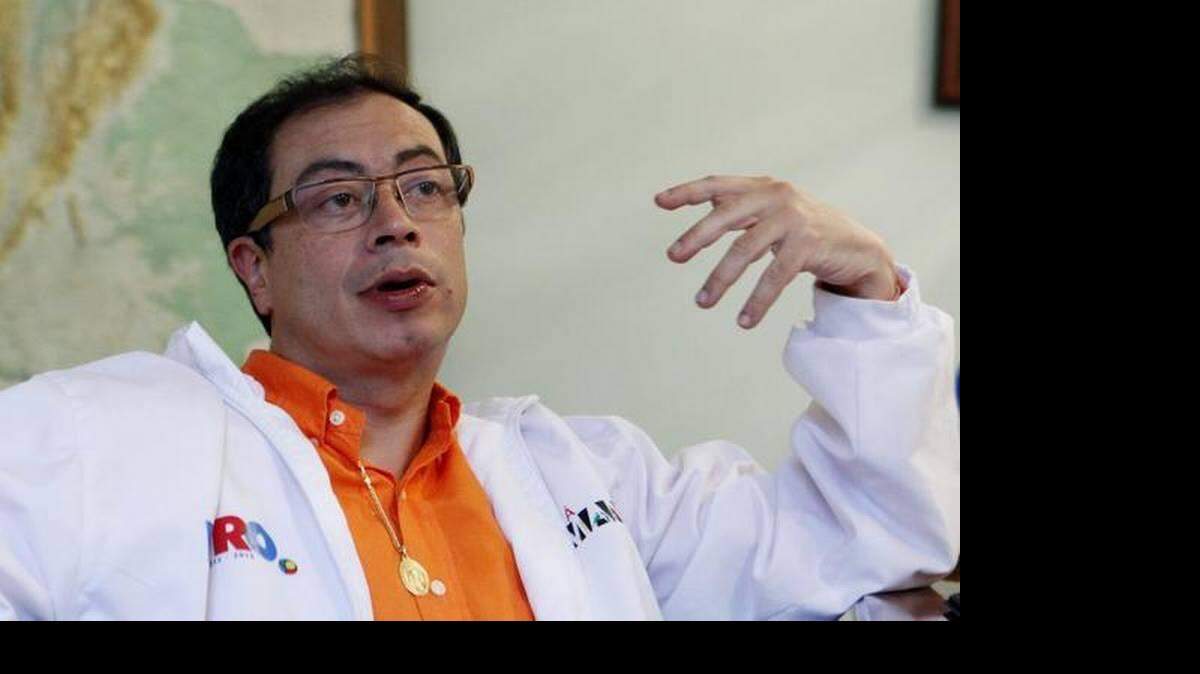 El ex alcalde de Bogotá, Gustavo Petro.