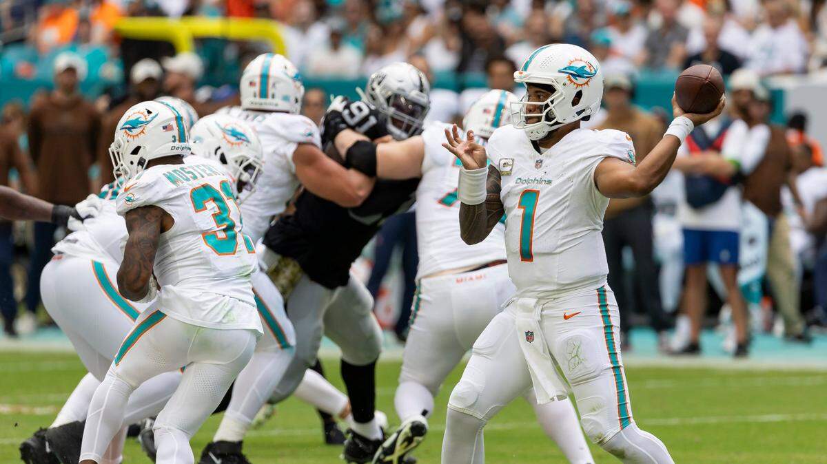 Tua Tagovailoa hará su debut en postemporada cuando los Dolphins viajen a Kansas City para enfrenta a los Chiefs el próximo sábado, en la ronda de comodines de los playoffs de la NFL.