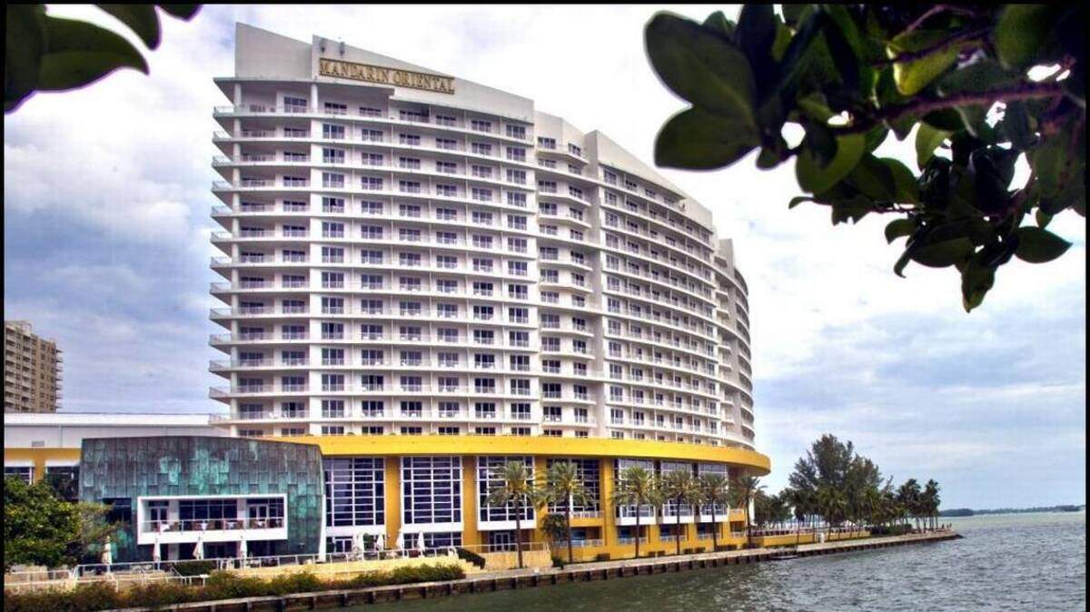El Mandarin Oriental en Brickell Key.
