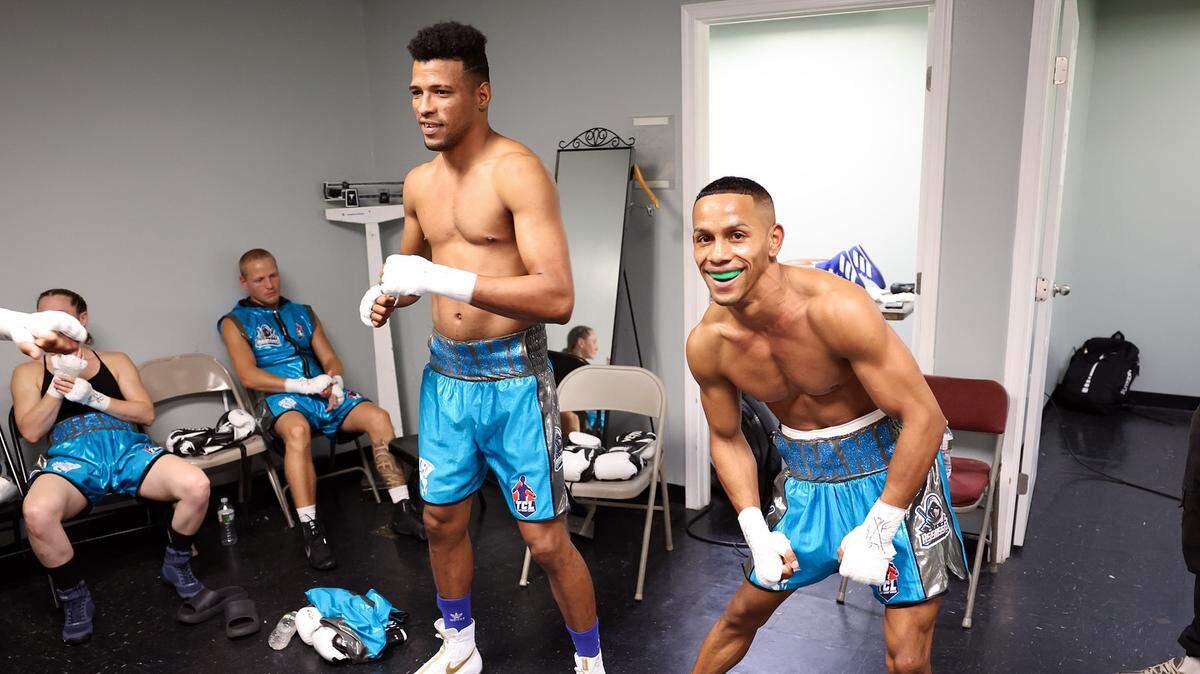 Yordan Barrera y Víctor Abreu (der.) han sido los máximos ganadores de rounds para el conjunto de Miami en la Team Combat League.