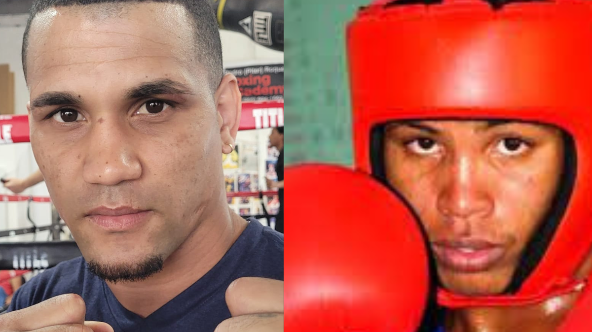 Orestes Velázquez (izq.) lleva tiempo en Estados Unidos. Kevin Brown es apenas un recién llegado. Los dos guerreros cubanos animarán una velada de Bally Sports Presents: Entrobox Championship Boxing Card el domingo 21 de agosto en Orlando.