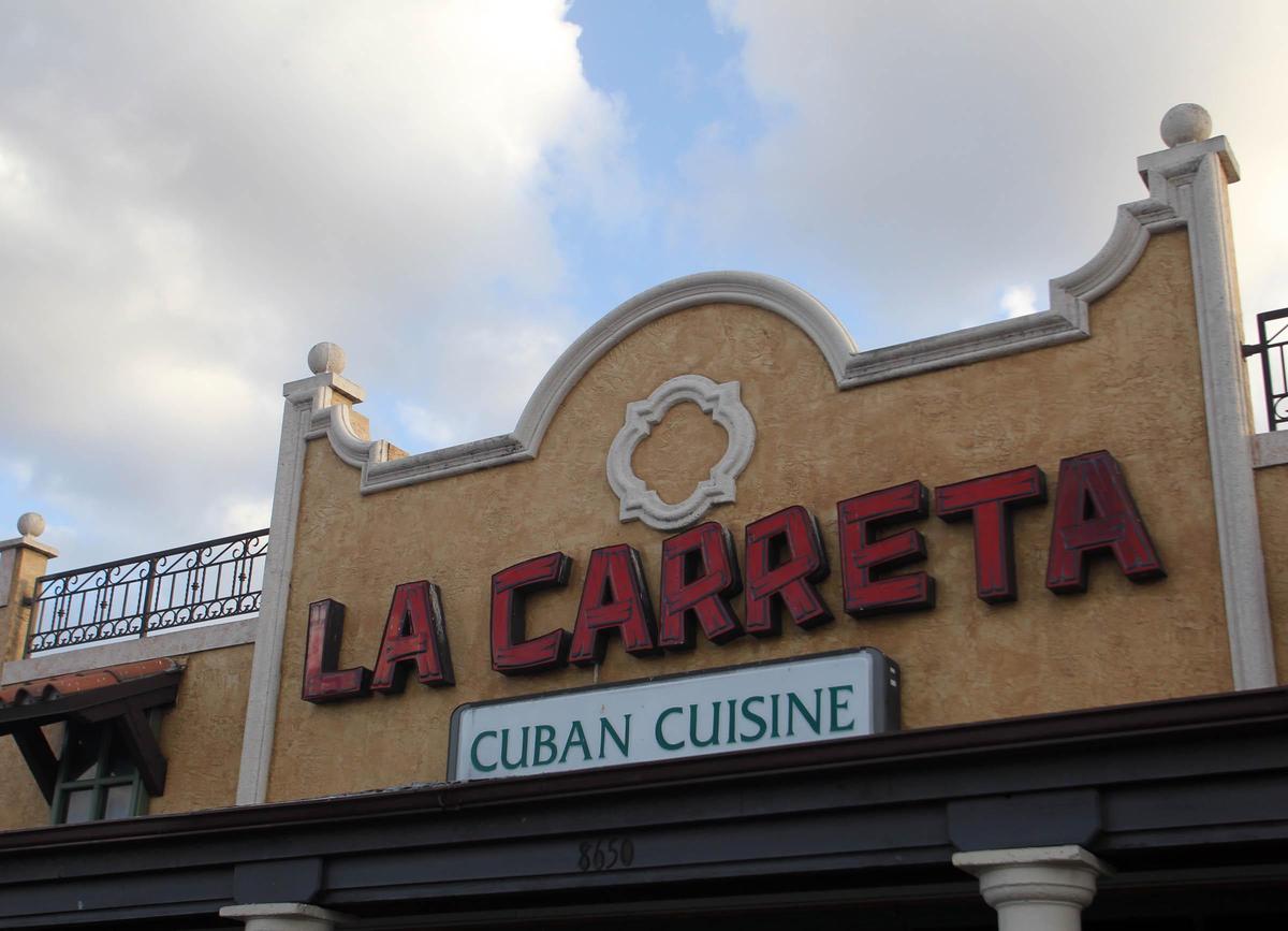 La Carreta, shown here at Bird Road and 86th Avenue, will close early on Christmas Eve and have regular hours on Christmas Day.