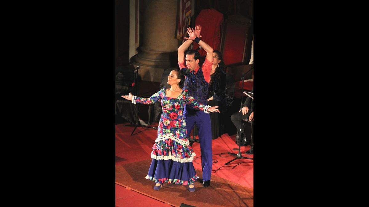 Celia Fonta y José Junco.