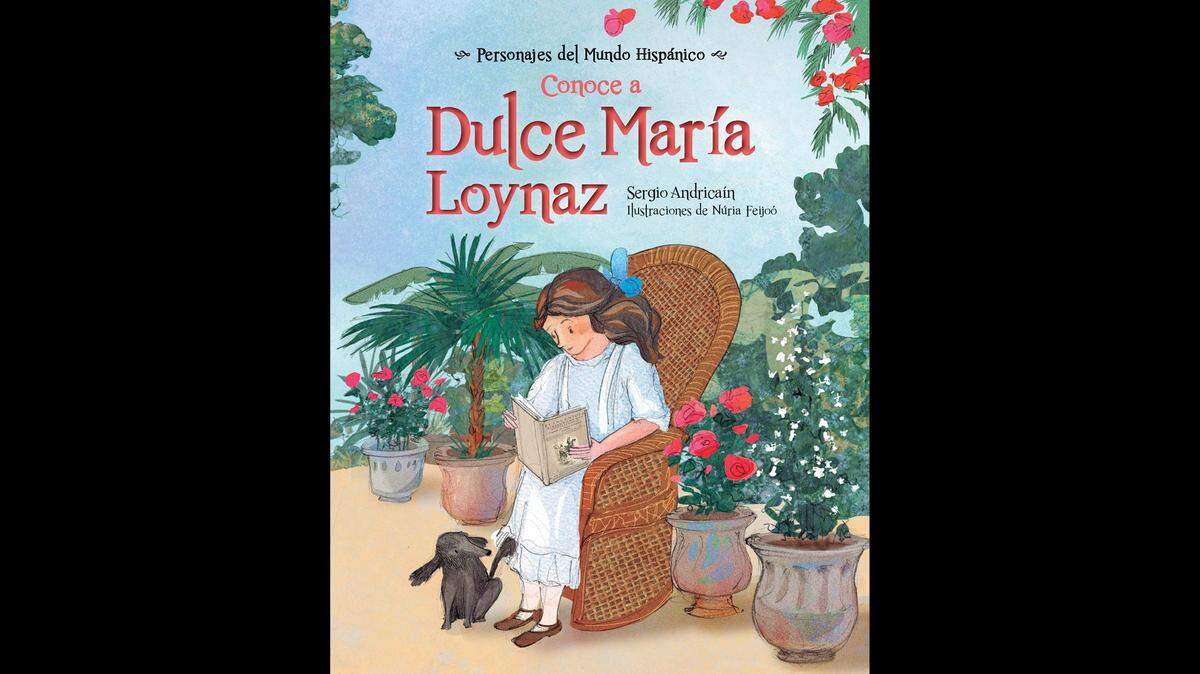 Portada de ‘Conoce a Dulce María Loynaz’ de Sergio Andricaín.