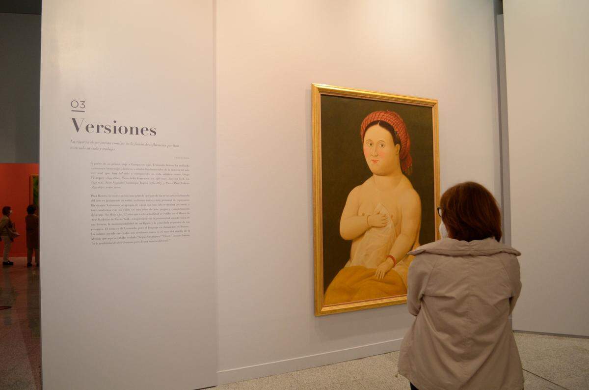 Durante su paso por Madrid, en su juventud, Botero tuvo su primer encuentro con grandes maestros del arte universal cuando visitaba el Museo del Prado.