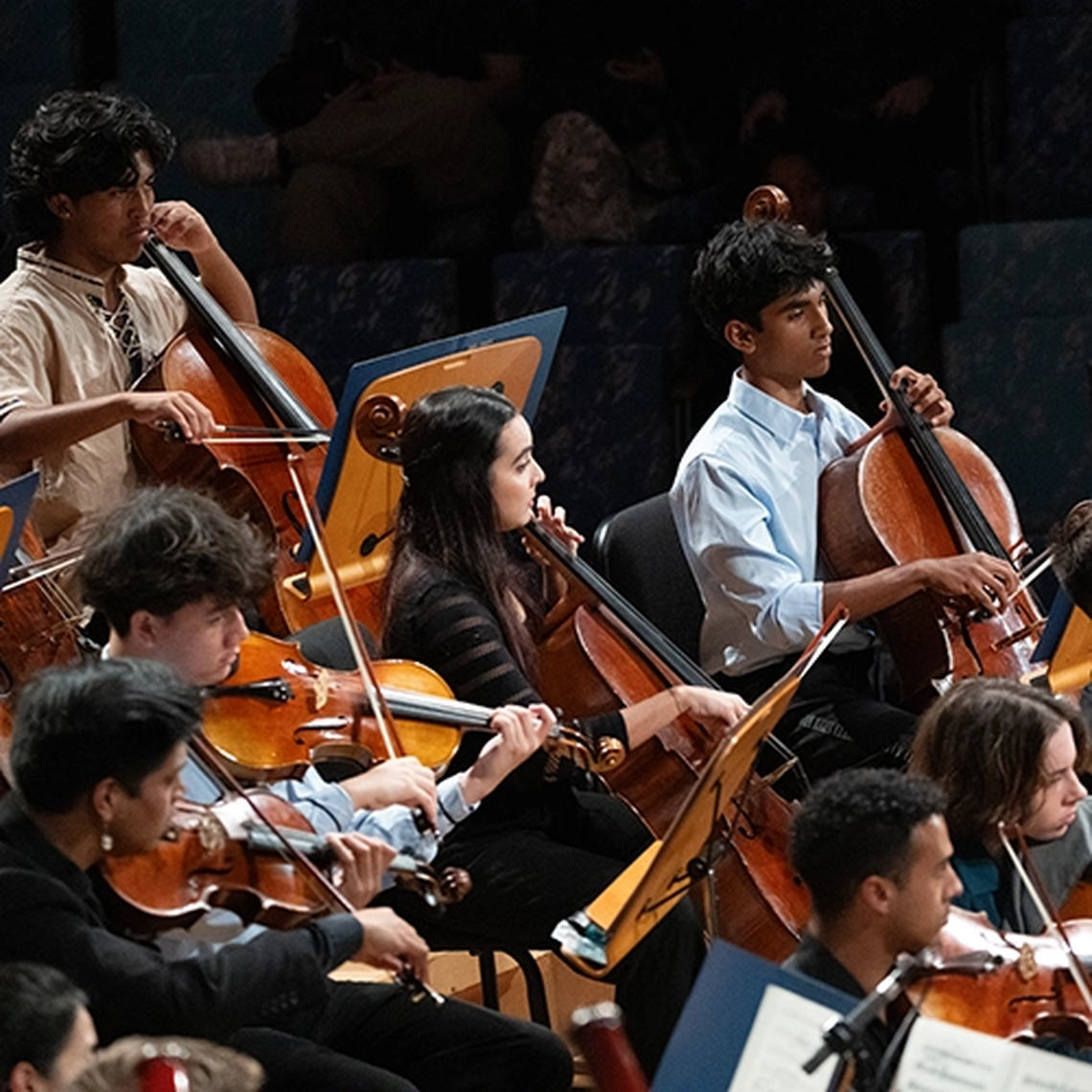 Concierto “Lado a lado” de jóvenes intrumentistas en el New World Center.