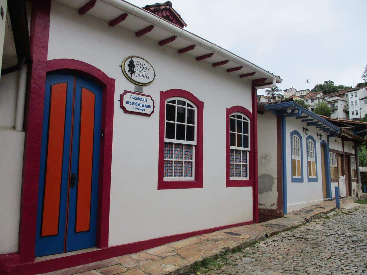 Casas típicas de Ouro Preto.
