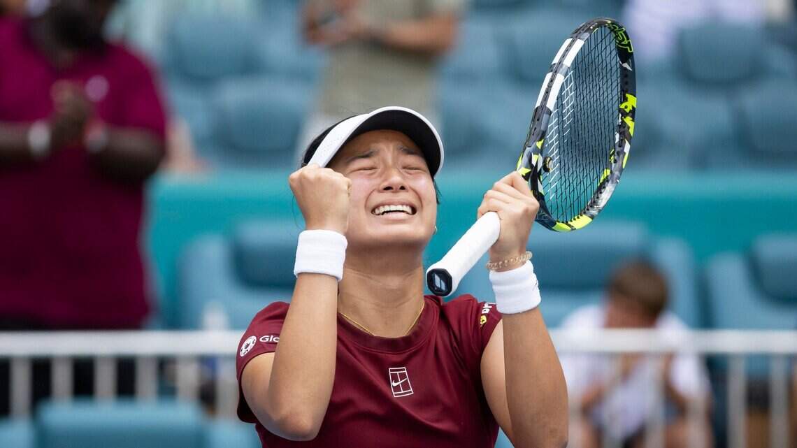 La última esperanza latina es eliminada en los cuartos de final y discípula de Nadal alarga su cuento de hadas en el Miami Open