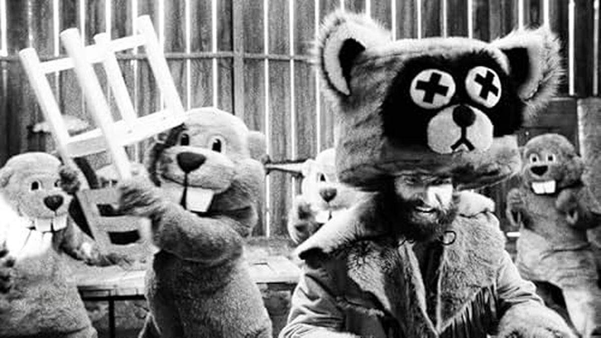 A still from “Hundreds of Beavers” (2023). The film will lead the Charlotte Film Festival’s block for the 1CLT Film Festival.