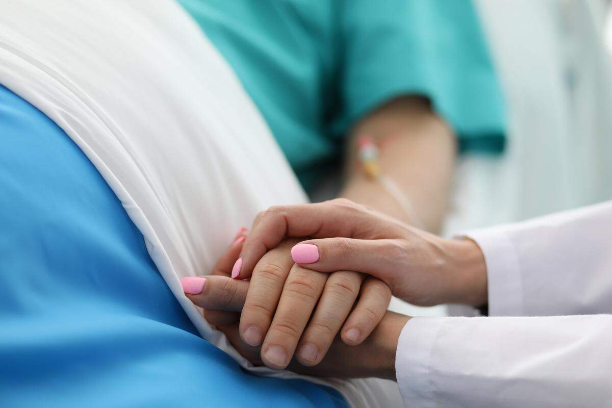 Coronavirus patients in hospitals and nursing homes are cut off from family members who are not allowed to visit and face the prospect of dying alone.