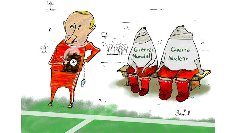 Los ‘jugadores’ de Putin que nadie quiere: la guerra mundial y la guerra nuclear